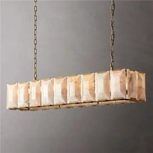 Carregar imagem no visualizador da galeria, Sakhra Alabaster Linear Chandelier