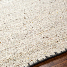 Carregar imagem no visualizador da galeria, Ayumu Beige Hand Woven Wool Area Rug