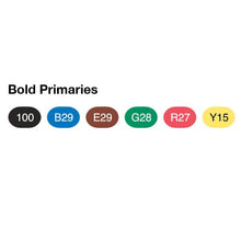Load image into Gallery viewer, COPIC Sketch Marker 6pc Bold Primaries