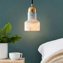 Carregar imagem no visualizador da galeria, Scarlett Alabaster Pendant Light