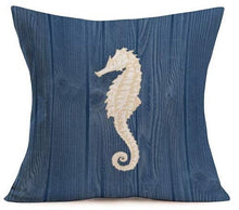 Load image into Gallery viewer, Blue Ocean Cushion Covers