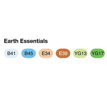 Load image into Gallery viewer, COPIC Sketch Marker 6pc Earth Essentials