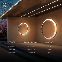 Carregar imagem no visualizador da galeria, Selene Outdoor Wall Lamp