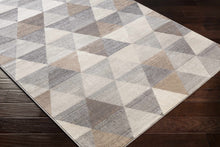 Load image into Gallery viewer, Sells Gray&Brown Triangles Area Carpet
