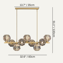 Carregar imagem no visualizador da galeria, Serenity Linear Chandelier