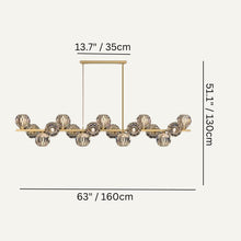 Carregar imagem no visualizador da galeria, Serenity Linear Chandelier