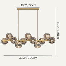 Carregar imagem no visualizador da galeria, Serenity Linear Chandelier