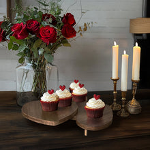 Carregar imagem no visualizador da galeria, Collapsible Triple Heart Serving Board