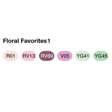 Load image into Gallery viewer, COPIC Sketch Marker 6pc Floral Favorites 1