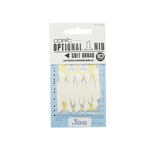 Load image into Gallery viewer, COPIC Original Nib 10pc Soft Broad