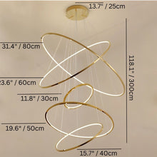 Carregar imagem no visualizador da galeria, Shalom Round Chandelier