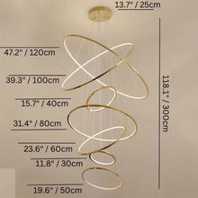 Carregar imagem no visualizador da galeria, Shalom Round Chandelier