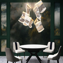 Carregar imagem no visualizador da galeria, Sheets Chandelier (Rectangle Ceiling Mount)