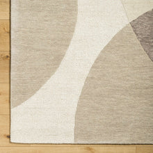 Cargar imagen en el visor de la galería, Cassiopeia Dark Brown & Beige Area Rug