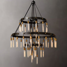 Carregar imagem no visualizador da galeria, Sidero 3-Tier Round Chandelier