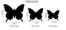 Carregar imagem no visualizador da galeria, Butterfly Mirror Wall Decor (12 Pieces)