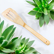 Load image into Gallery viewer, Bamboo Slanted Spatula