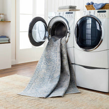 Load image into Gallery viewer, Gael Blue Boutique Washable Rug