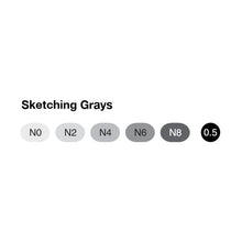 Load image into Gallery viewer, COPIC Sketch Marker 5pc Sketching Grays