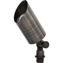 Carregar imagem no visualizador da galeria, Solid Brass Adjustable Outdoor Spotlights with 5 LED Bulb