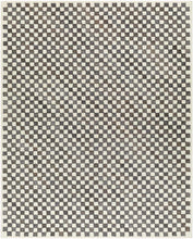 Load image into Gallery viewer, Halen Taupe Checkered Area Rug