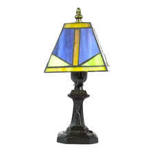 Carregar imagem no visualizador da galeria, Authentic Tiffany Lamp with Square Glass Design