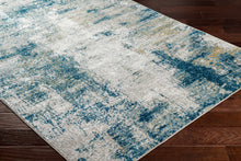 Load image into Gallery viewer, Duval Blue Abstract Area Rug