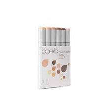 Load image into Gallery viewer, COPIC Sketch Marker 6pc Skin Tones 1