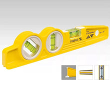 Carregar imagem no visualizador da galeria, Stabila 25245 Type 81SMW45 Die Cast Three Vial Torpedo Spirit Level