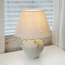 Load image into Gallery viewer, Artisan Inspired Round Table Lamp