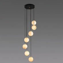 Carregar imagem no visualizador da galeria, Tama Alabaster Chandelier Light