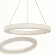 Carregar imagem no visualizador da galeria, Teva Round Alabaster Chandelier