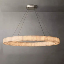 Carregar imagem no visualizador da galeria, Teva Round Alabaster Chandelier