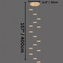 Carregar imagem no visualizador da galeria, Themis Round Chandelier