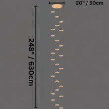 Carregar imagem no visualizador da galeria, Themis Round Chandelier