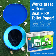 Carregar imagem no visualizador da galeria, Portable Bucket Toilet Seat Set
