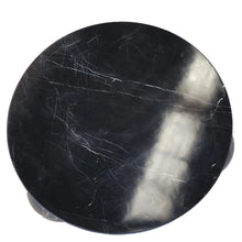 Load image into Gallery viewer, Toros Black Marble Round Designer Coffee Table with Sphere Legs