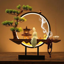 Carregar imagem no visualizador da galeria, Tranquil Incense Burner Table Lamp
