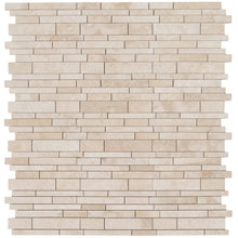 Cargar imagen en el visor de la galería, Classic Beige Travertine Slides Honed Mosaic Floor and Wall Tile - Livfloors Collection