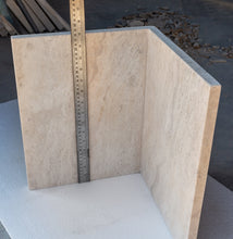 Carregar imagem no visualizador da galeria, Troia Light Travertine Oval Shape Coffee Table Filled and Polished (W)24" (L)48" (H)16"