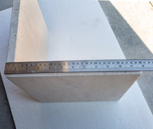 Carregar imagem no visualizador da galeria, Troia Light Travertine Oval Shape Coffee Table Filled and Polished (W)24" (L)48" (H)16"