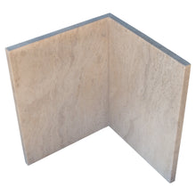 Carregar imagem no visualizador da galeria, Troia Light Travertine Oval Shape Coffee Table Filled and Polished (W)24" (L)48" (H)16"