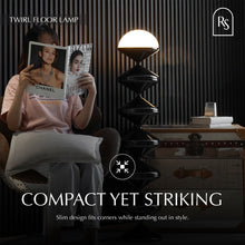 Load image into Gallery viewer, Twirl Floor Lamp