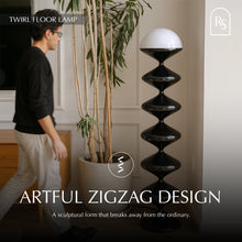 Load image into Gallery viewer, Twirl Floor Lamp