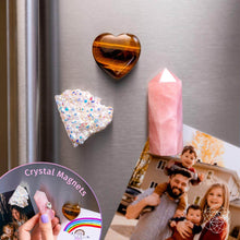 Load image into Gallery viewer, Crystal Fridge Magnets - Trio of Protection & Comfort