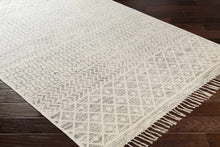 Load image into Gallery viewer, Valyermo Beige Hand Woven Cotton Rug