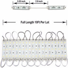 Load image into Gallery viewer, Waterproof Module LED Light Strip Board with 60 LEDs and 10ft Wire