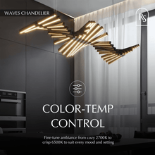 Carregar imagem no visualizador da galeria, Waves Chandelier