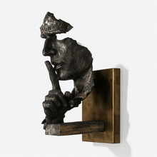 Carregar imagem no visualizador da galeria, Whispering Face Wall Lamp