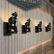 Carregar imagem no visualizador da galeria, Whispering Face Wall Lamp